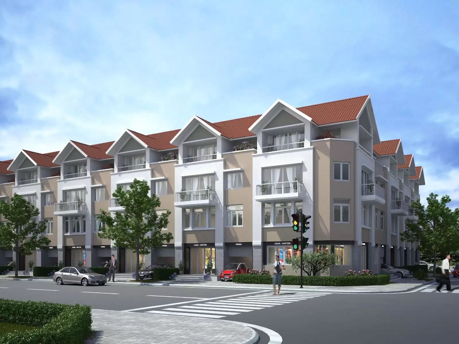 Cho thuê nhà liền kề bàn giao thô giá tốt Sunshine Royal Capital hướng Tây Bắc